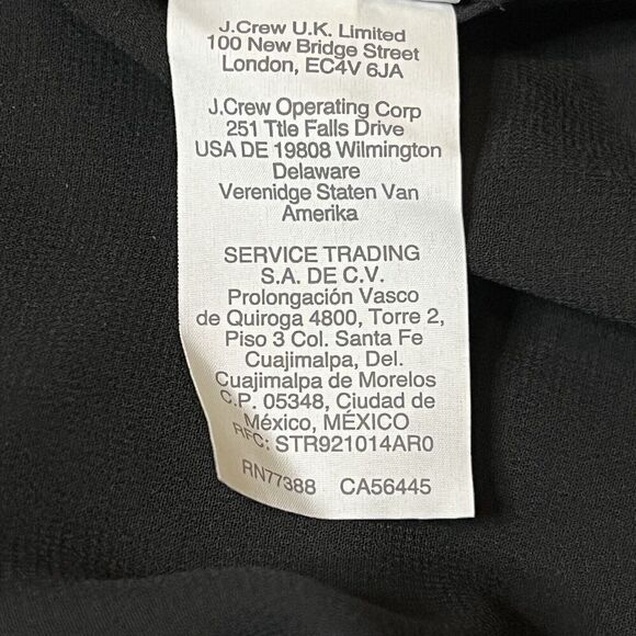 J. Crew Women's Velvet Preppy Goth Plaid‎ Academia Tank Top Plus Size 14 - Picture 11 of 12